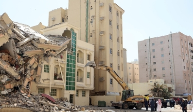 Building Collapse in Mansoura